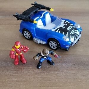 Marvel Superhero Squad Battle Vehicle Hover Car